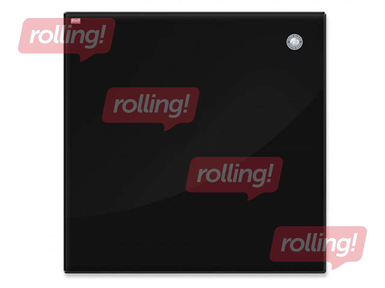 Stikla tāfele 2x3, magnētiska, 80 x 60 cm, melna