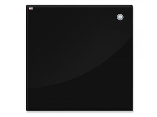 Стеклянная доска 2x3, магнитная, 150 x 100 см, черная