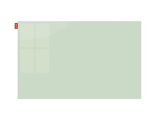 Cтеклянная доска MemoBe, магнитная, 120 x 90 см, белая