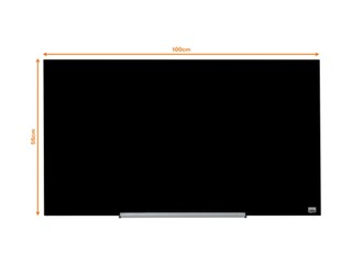 Стеклянная доска Nobo Impression Pro, магнитная, 45