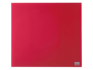 Стеклянная доска Nobo, магнитная, 45 x 45 см, красная