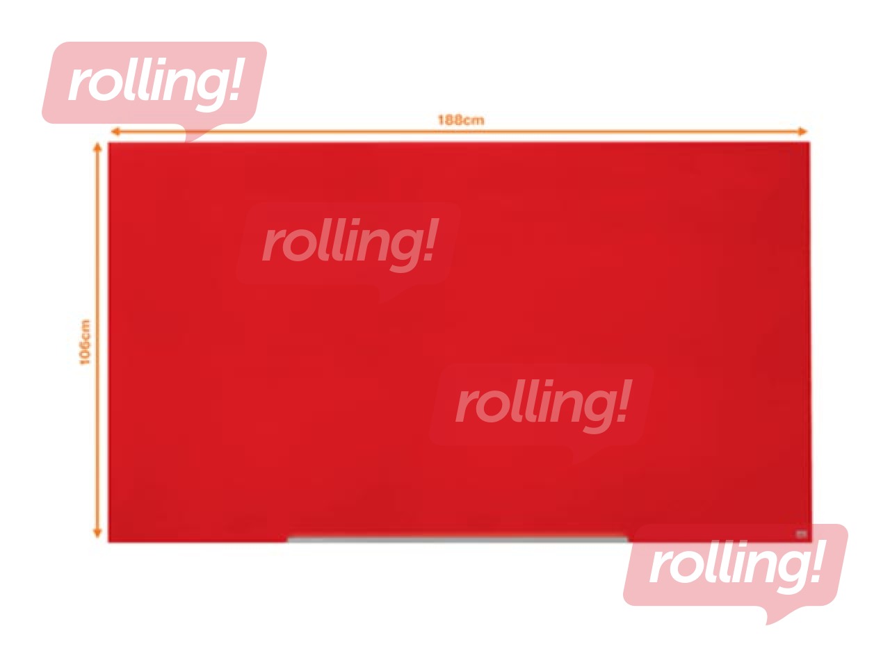 Glass board Nobo Impression Pro, magnetic, 85