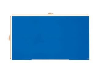 Стеклянная доска Nobo Impression Pro, магнитная, 85