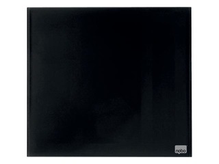 Glass board Nobo, magnetic, 45 x 45 cm, black