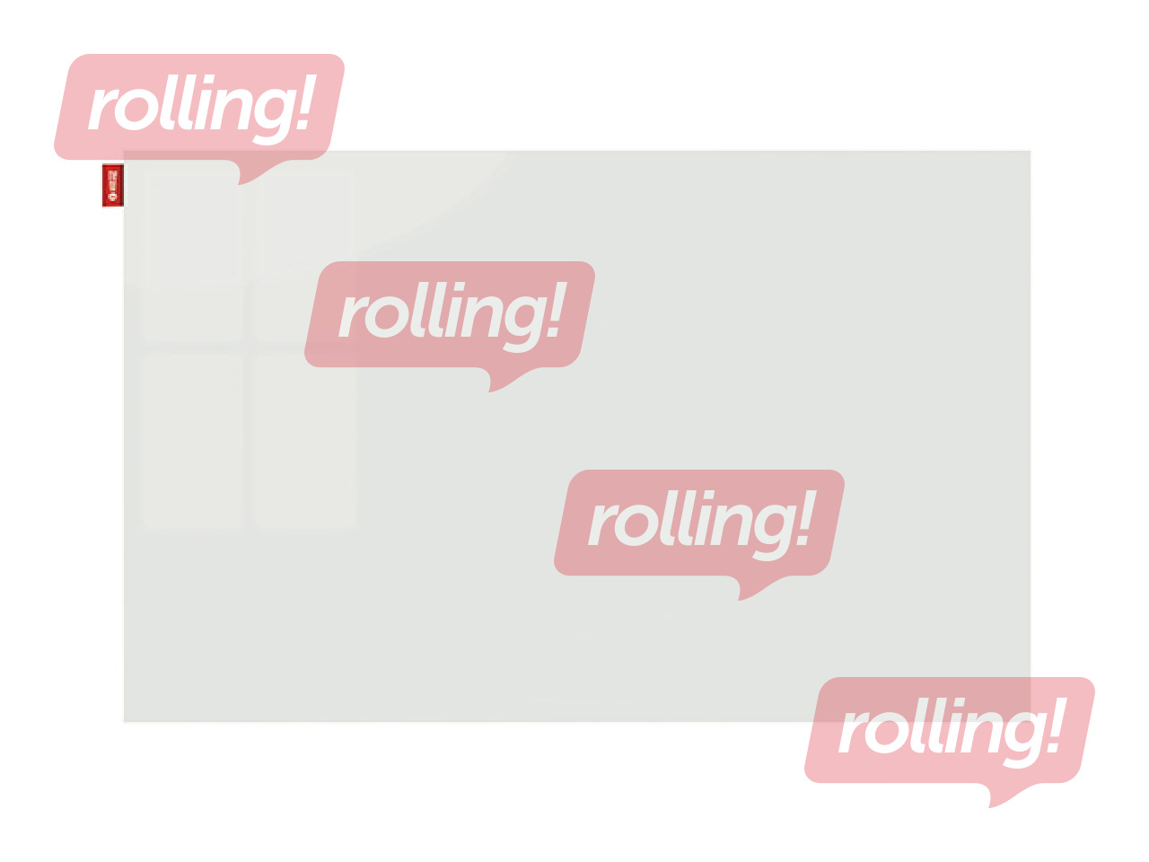 Стеклянная доска Memoboards, магнитная, 150x100см, белая