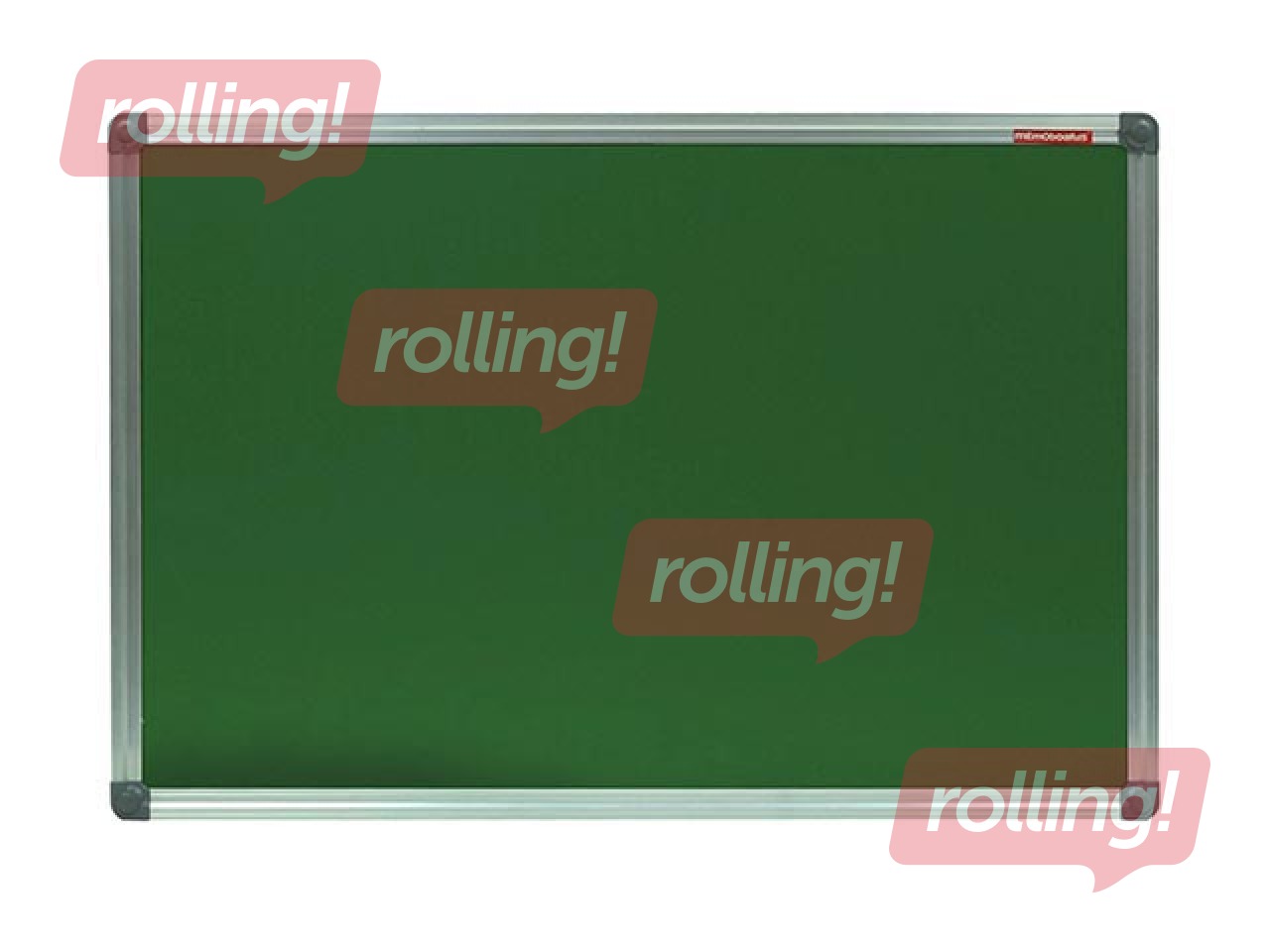 Kriidi- ja magnettahvel Classic Memoboards, roheline, 150 x 100 cm