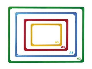 Plastic frame  A3, transparent