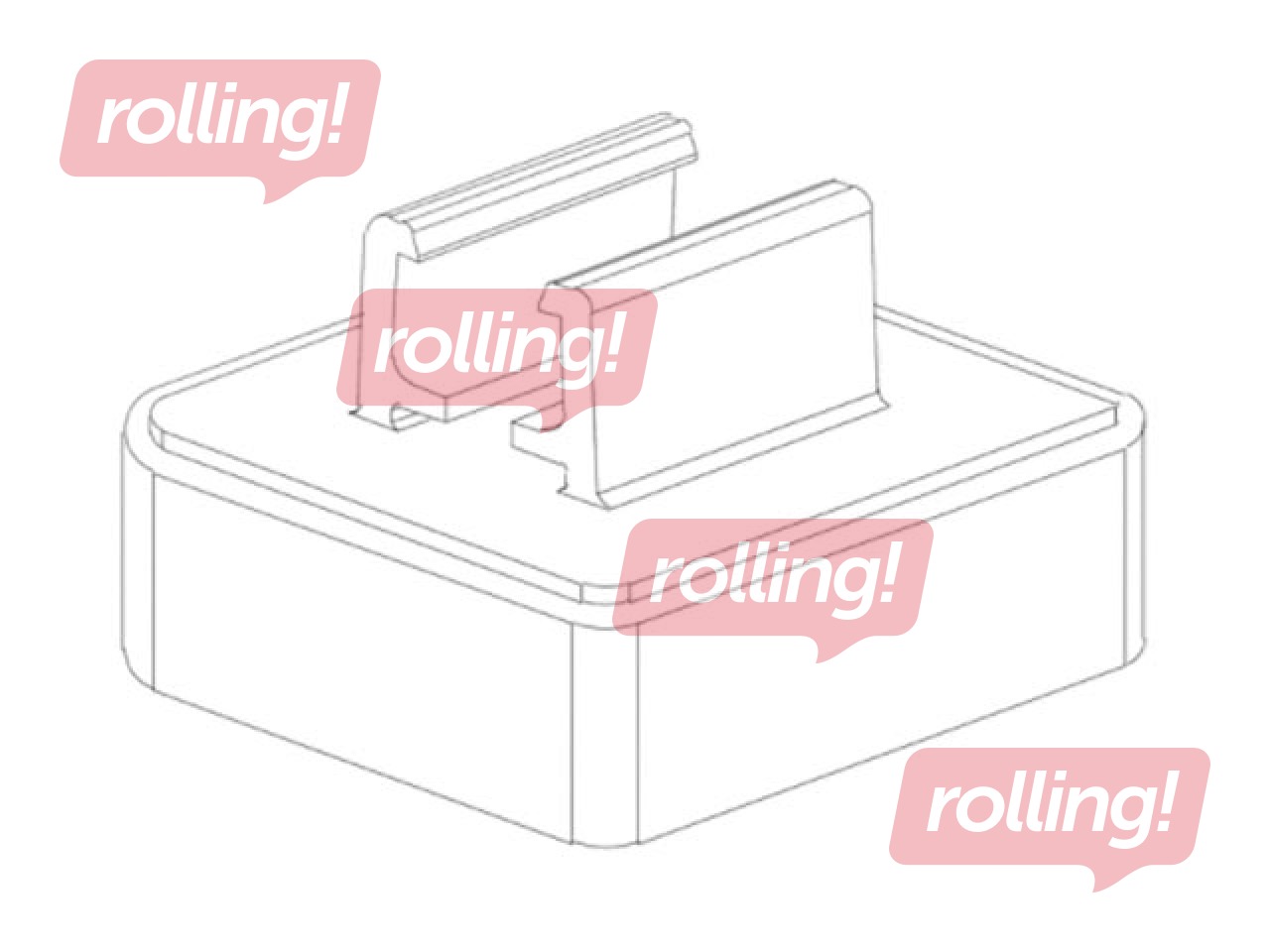 Magnēts rāmja stiprināšanai perpendikulāri virsmai