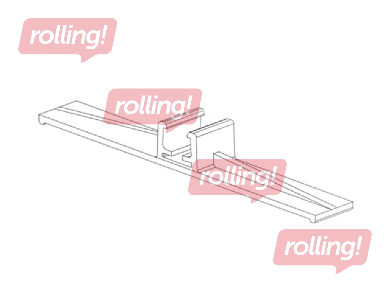 Atbalsts rāmim, novietošanai 90 grādu lenķī pret virsmu