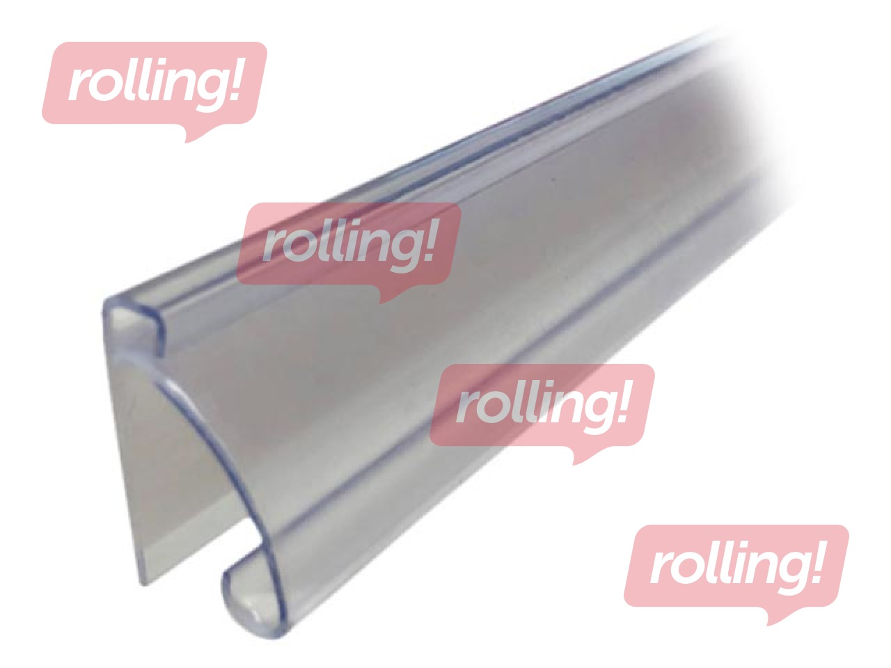 Profiilhinnasilt Slimline™, läbipaistev, 1290mm