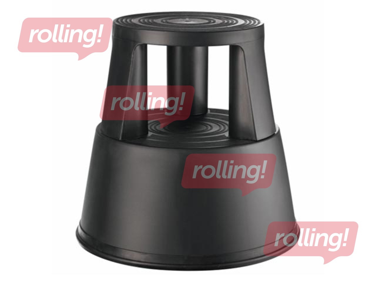 Turvaaste Alco, plastik, must