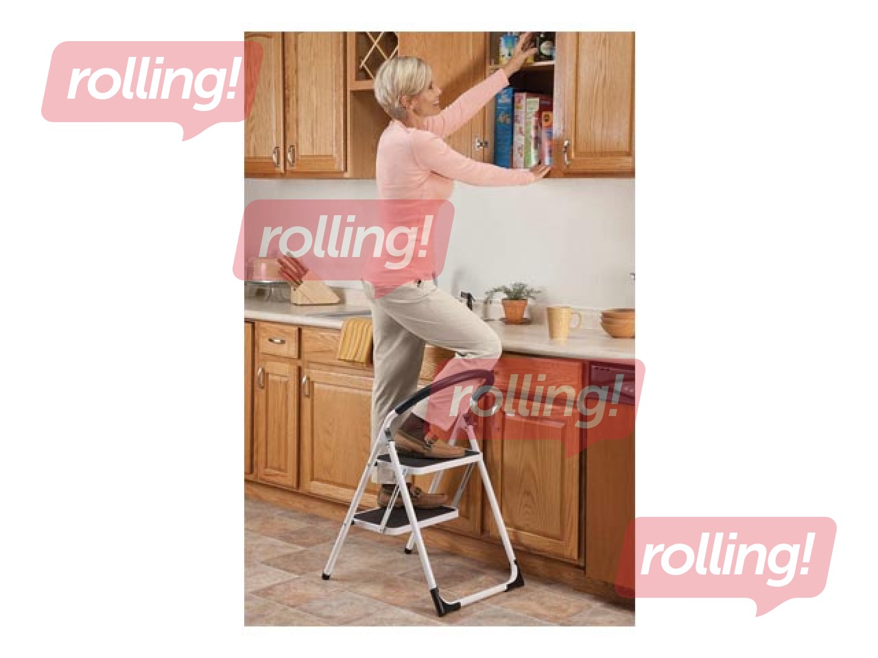 Стремянки Haushalt, односторонняя, BL-C102, 106 см