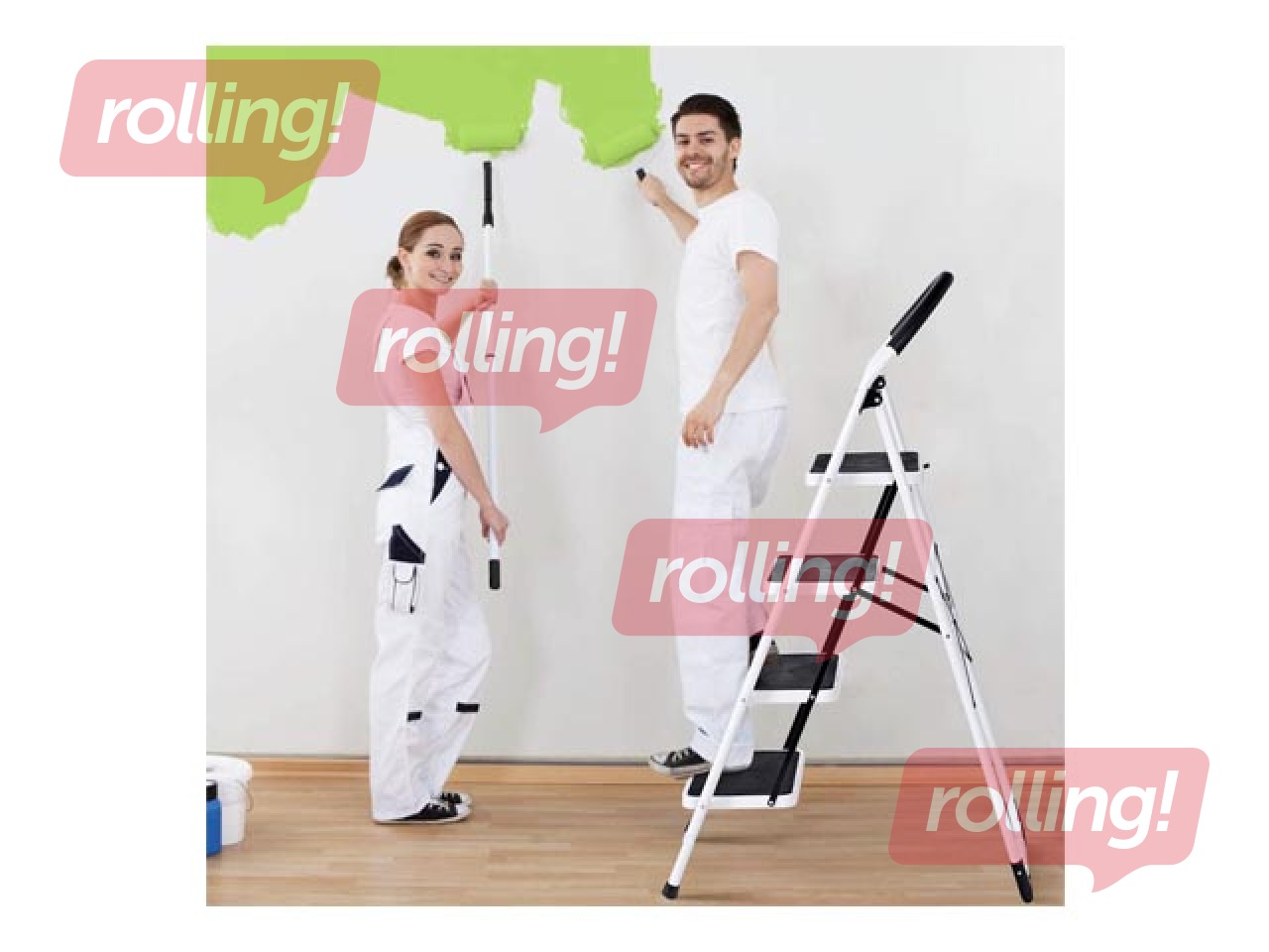 Стремянки Haushalt, односторонняя, BL-C104, 140 см