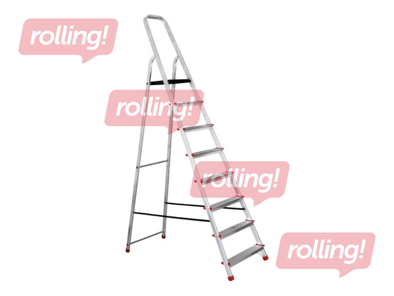 Ladder Haushalt, single sided, C04C/08, 240 cm