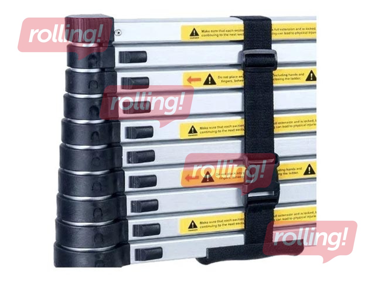 Стремянки Haushalt,, телескопическая, BL-T380, 78 - 380 см