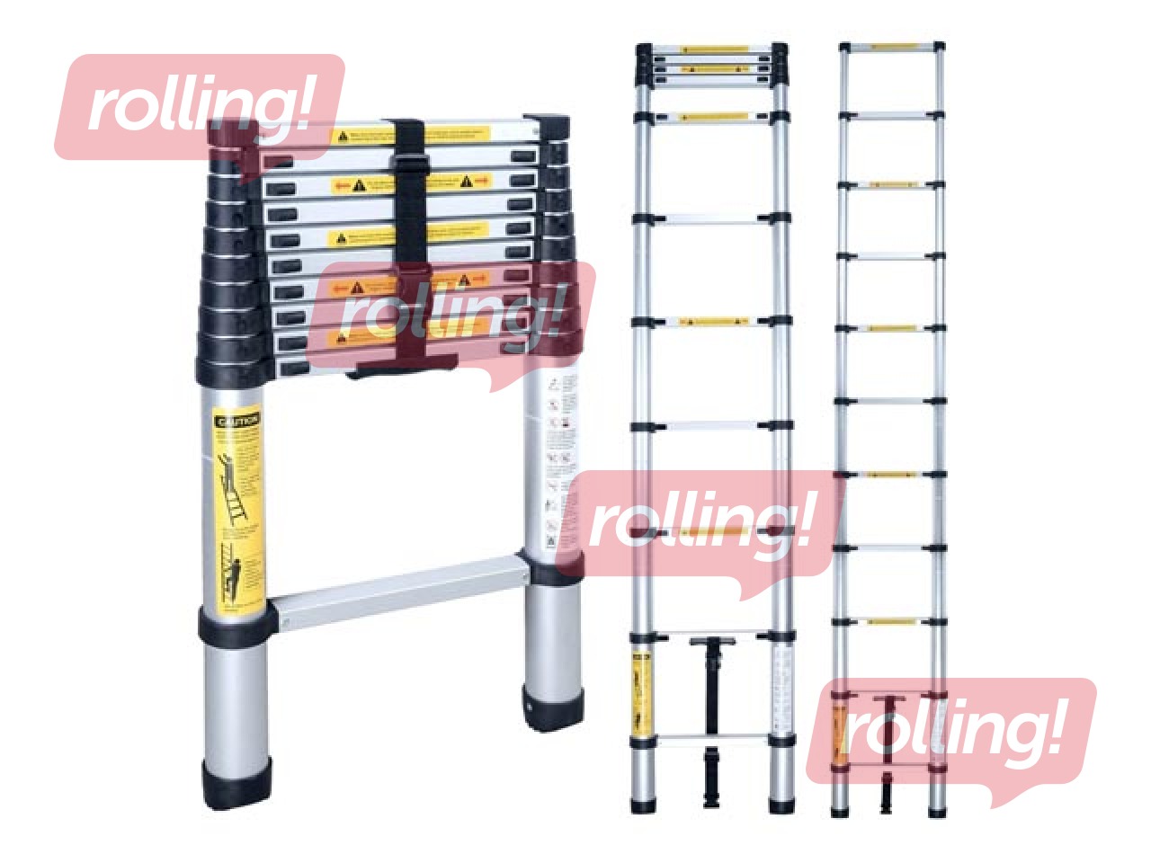 Trepes Haushalt, teleskopiskas, BL-T380, 78 - 380 cm