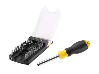 Набор насадок для отвёртки Stanley, 34 шт.