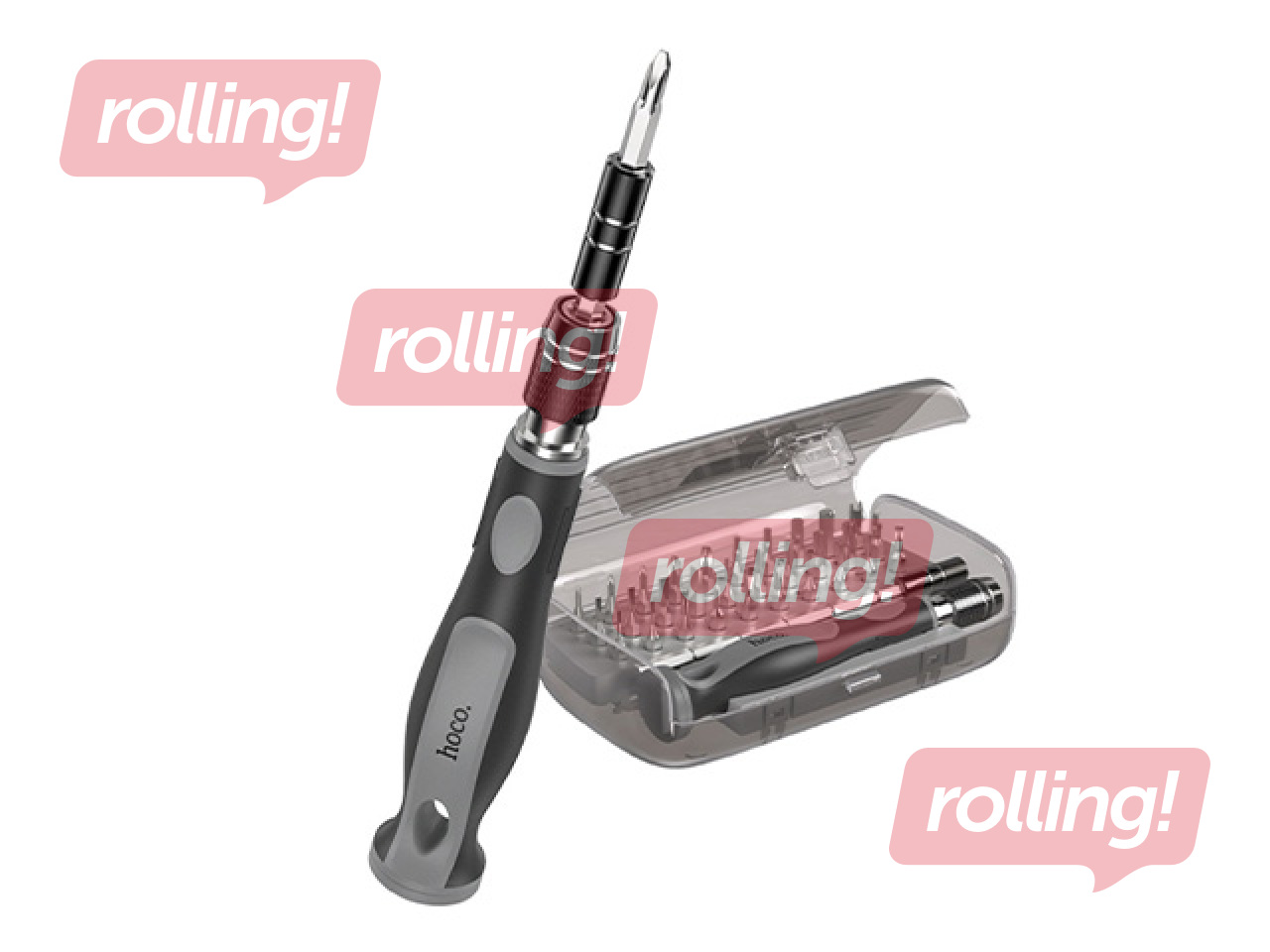 Skrūvgriežu komplekts no CR-V tērauda, 30 gab.