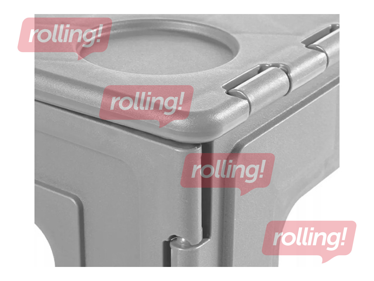 Galds Keeeper Timo, saliekams, pelēks, kravnesība 80kg, 45x55x70cm