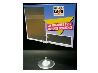 Sign holder, round base