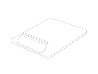 Märgihoidik kaartidele ja väikestele märkidele