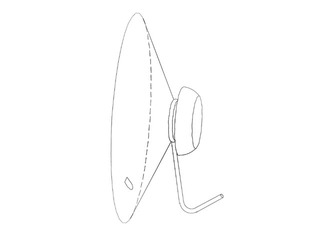 Kummist hoidik metallist konsuga