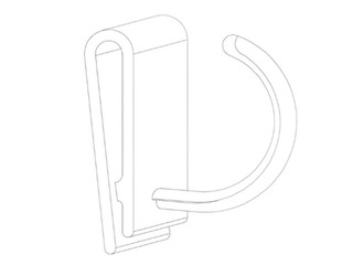 Крючок для купонов/товаров