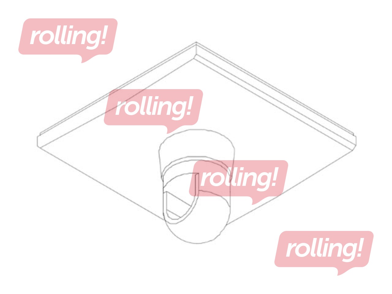 Kinnitus laele, keerlev