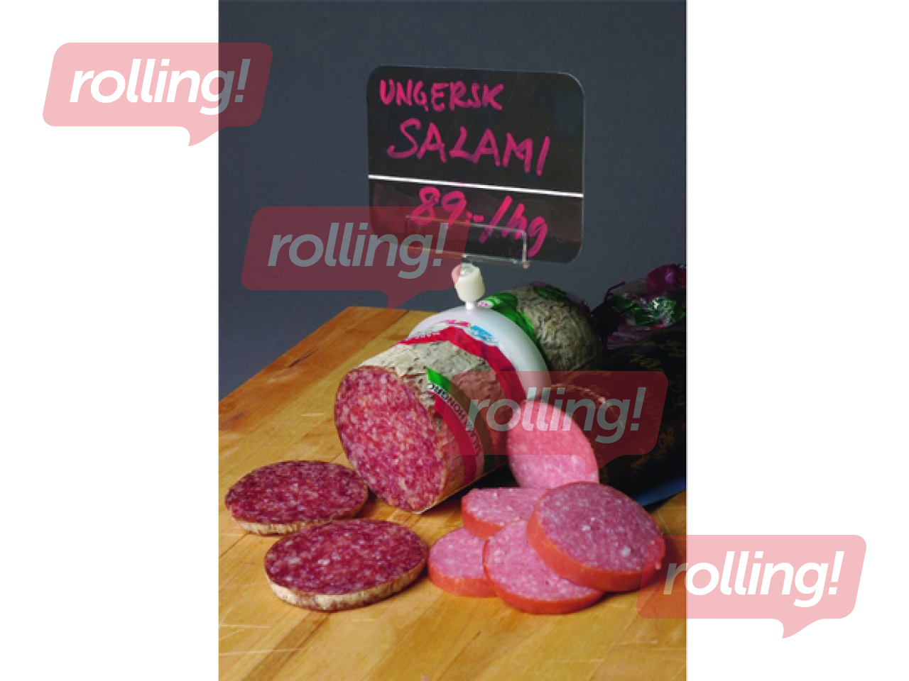 Держатель ценника для колбасных изделий, 70мм