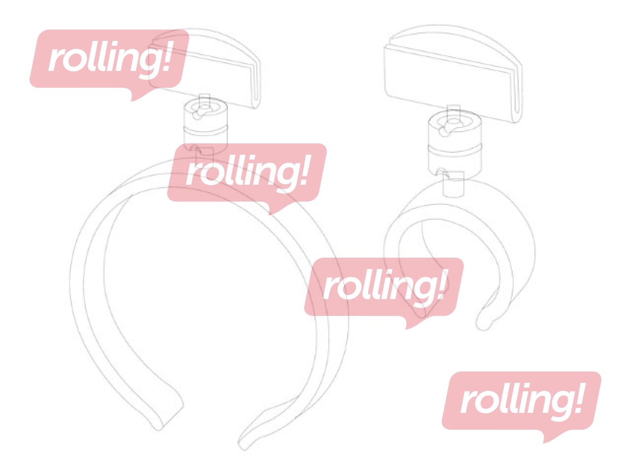 Cenu turētājs desām, 40mm