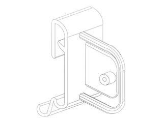 Flag sign holder