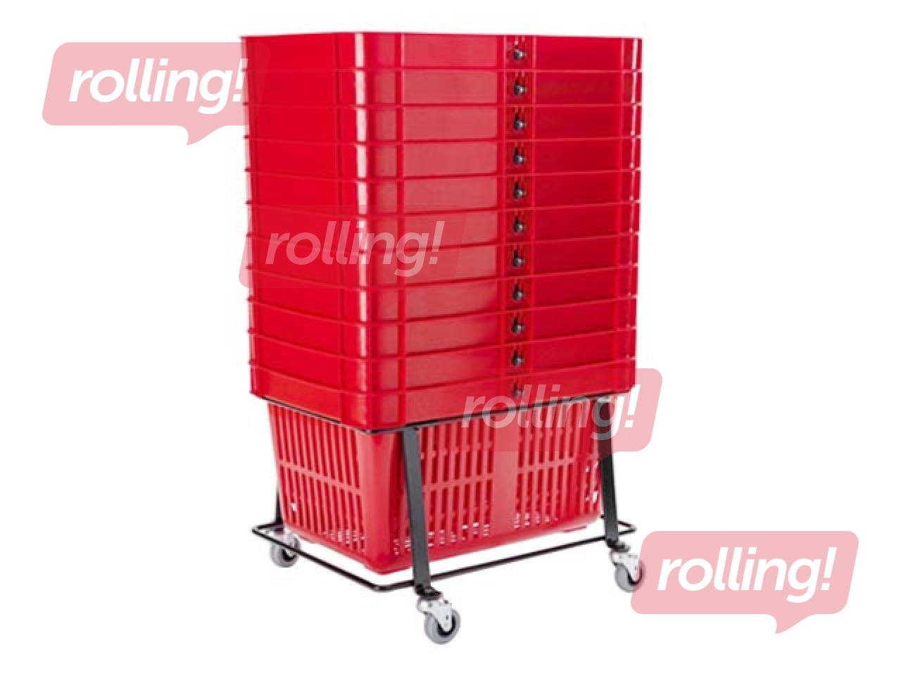 Pamatne iepirkumu groziem, melnā krāsā