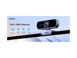 Webkamera Ugreen USB HD 1080p ar iebūvētu mikrofonu