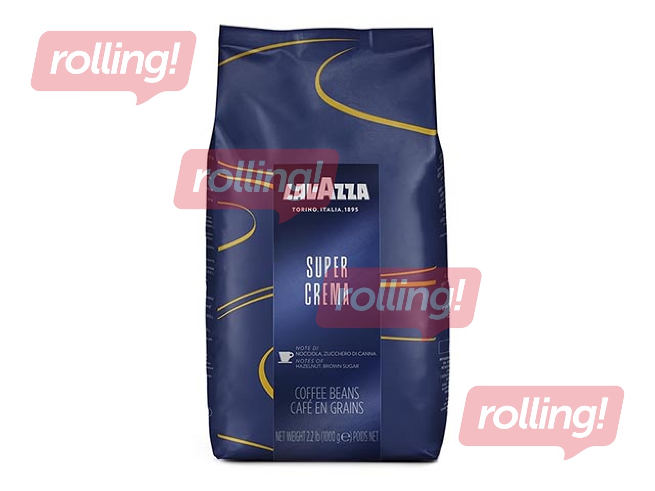 Kafijas pupiņas Lavazza Super Crema, 1kg 