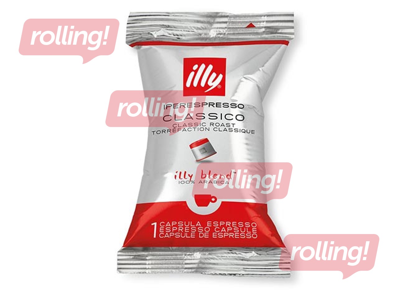 Кофе в капсулах Illy Classico, IperEspresso, 100шт
