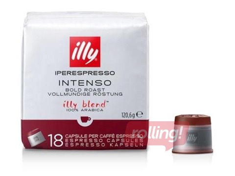Кофе в капсулах Illy Intenso, IperEspresso, 18шт