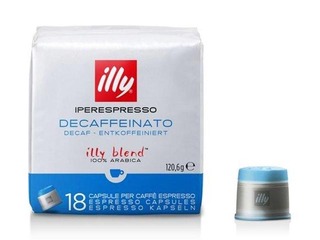 Кофе в капсулах Illy Decaffeinato, без кофеина, IperEspresso, 18шт