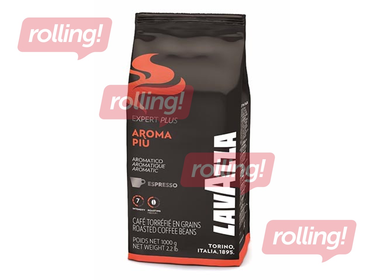 Kafijas pupiņas Lavazza Aroma Piu Expert, 1kg