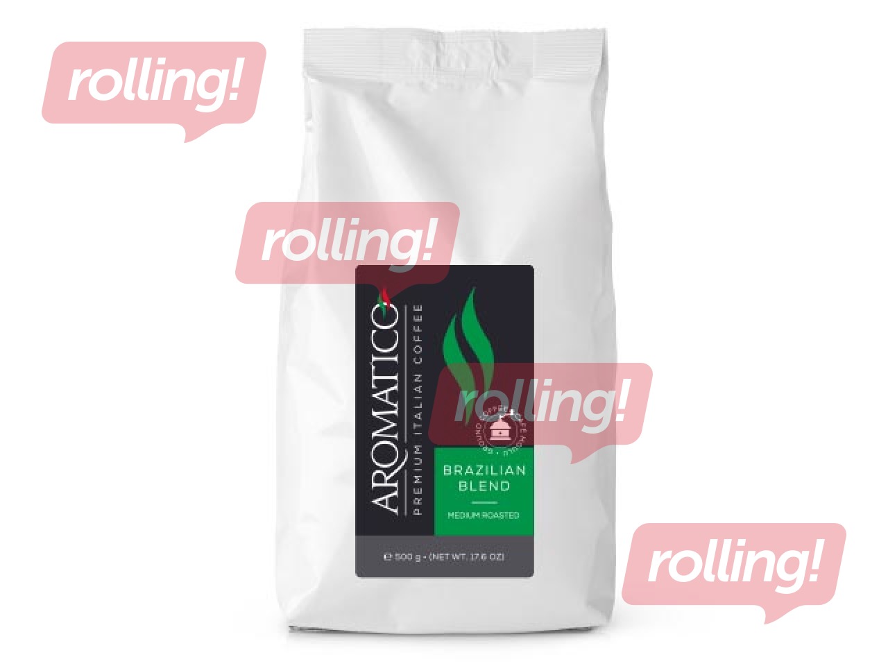Kafija maltā Aromatico Brazilian Blend, 500g