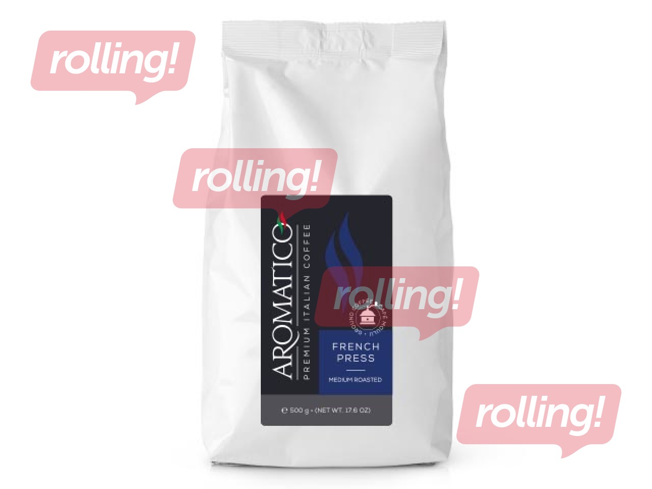 Kafija maltā Aromatico French Press, 500g