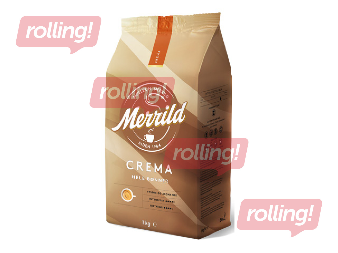Kafijas pupiņas Merrild Crema, 1kg
