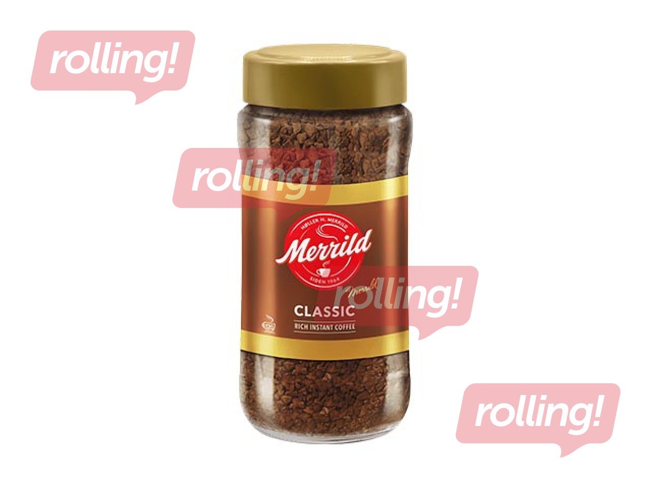 Kohv lahustuv Merrild Classic, 200g
