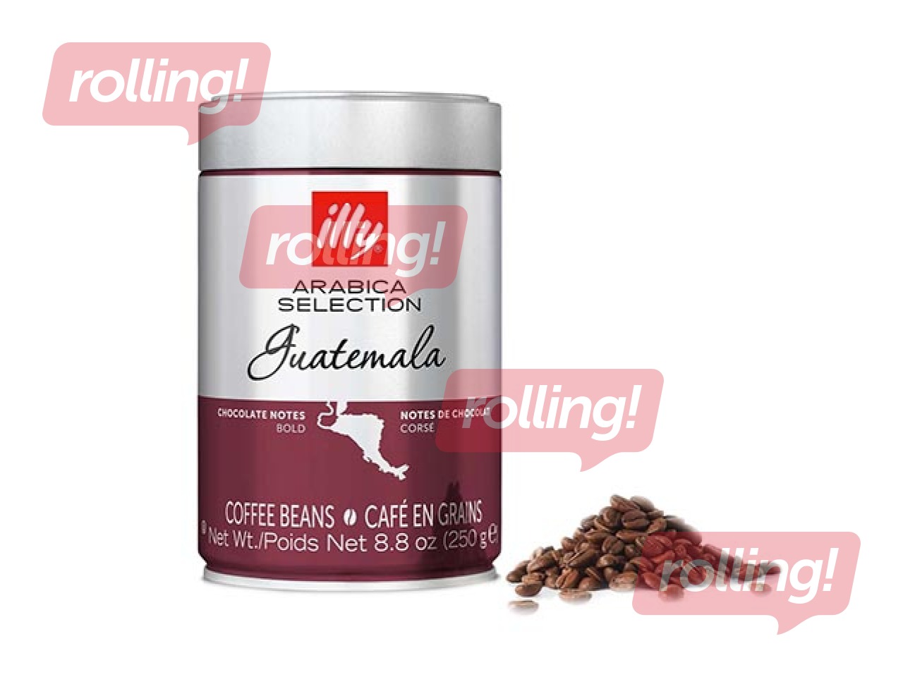 Kafijas pupiņas Illy Arabica Selection, Guatemala, 250g