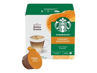 Kohvikapslid Starbucks Caramel Macchiato, Dolce Gusto, 12tk