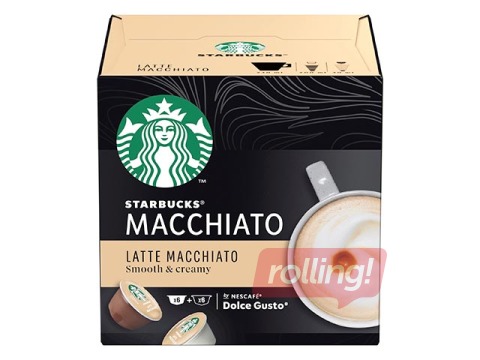 Кофе в капсулах Starbucks Latte Macchiato, Dolce Gusto, 12шт