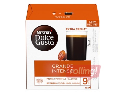 Кофе в капсулах Nescafe Grande Intenso, Dolce Gusto, 16шт
