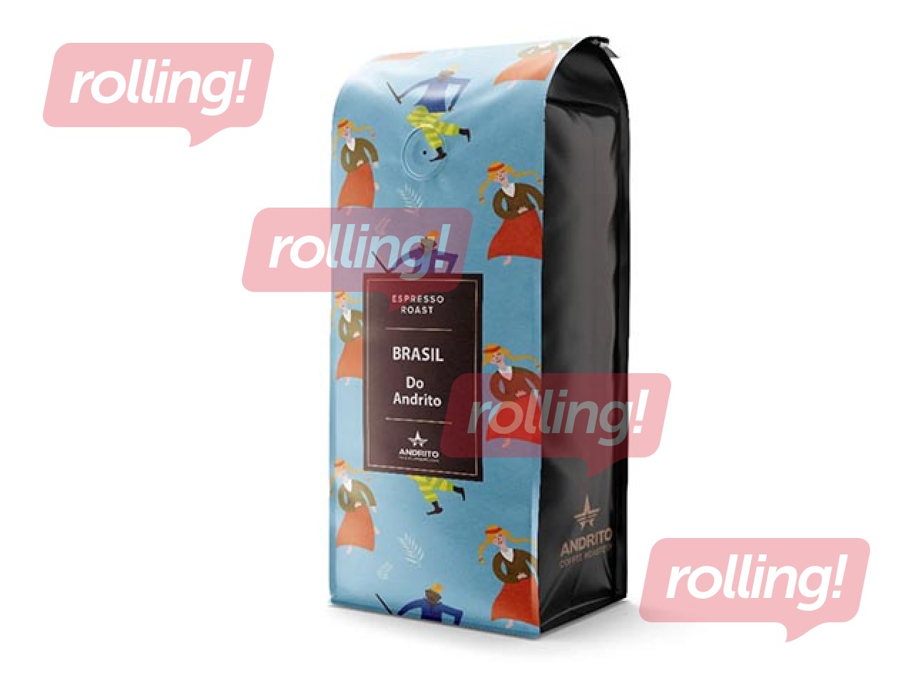 Kafijas pupiņas Andrito Brasil Santa Cecilia Espresso, 500g