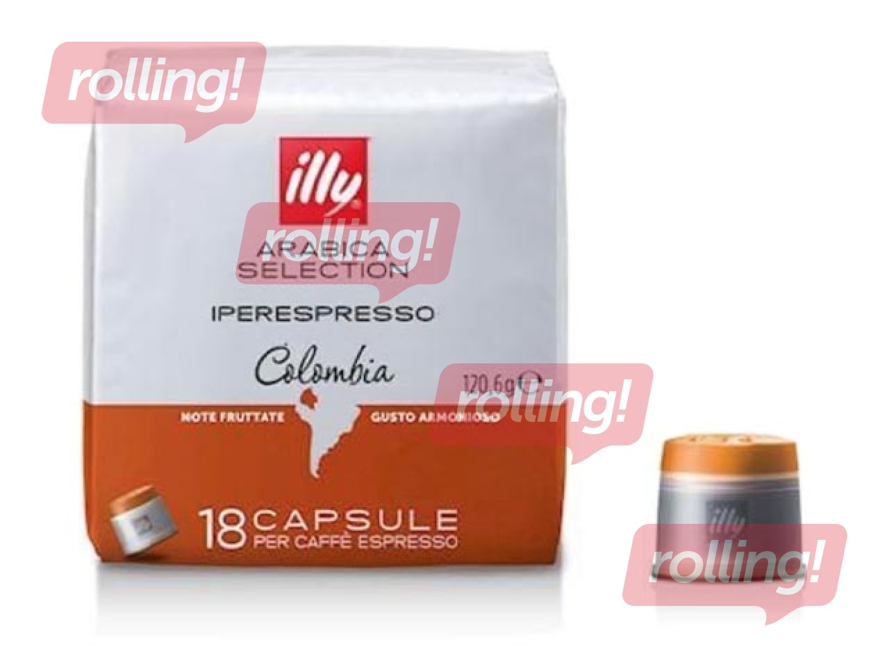 Kafijas kapsulas Illy IperEspresso, Kolumbija, 18gab