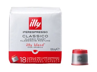 Coffee capsules Illy Classico, IperEspresso, 18pcs