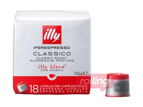 Кофе в капсулах Illy Classico, IperEspresso, 18шт